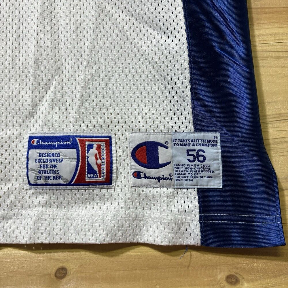 Vintage Champion Los Angeles Clippers Lamar Odom Sewn NBA Jersey Sz 56 Stitched - Picture 3 of 8